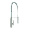Grohe Spültisch-Einhebelmischer K7 supersteel, herausziehbare Profibrause