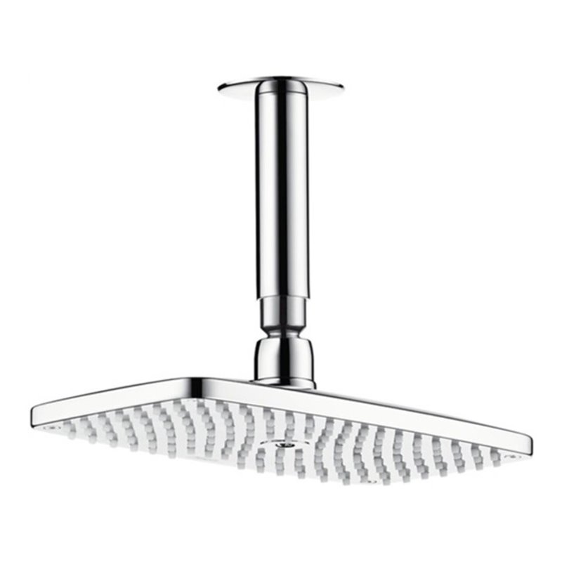 hansgrohe Kopfbrause E 240 AIR 1jet RAINDANCE DN 15, mit Deckenanschluss 100 mm, EcoSmart Version chrom