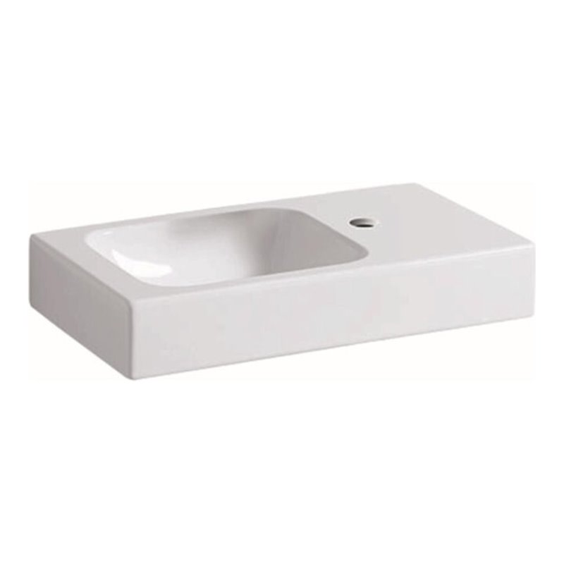 Geberit Handwaschbecken iCon 53x31cm, Abl R, m HL, o. ÜL, we. K-Tect