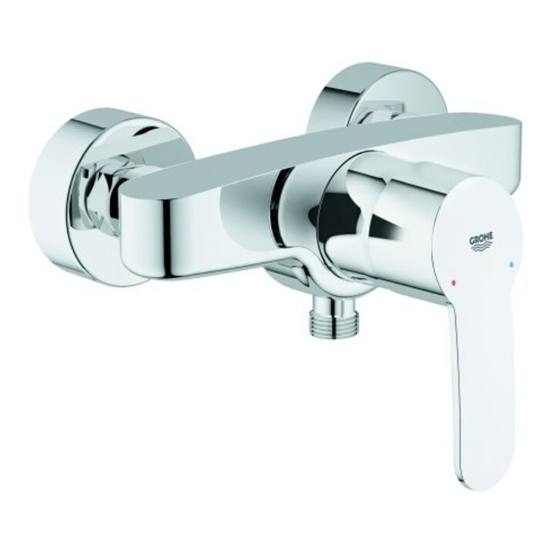 Grohe Brause-Einhebelmischer Eurostyle C 1/2', Wandmontage, chrom