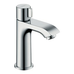hansgrohe Standventil 100 Metris o Abl., f Kaltwas. o. vorgem. Was., chr