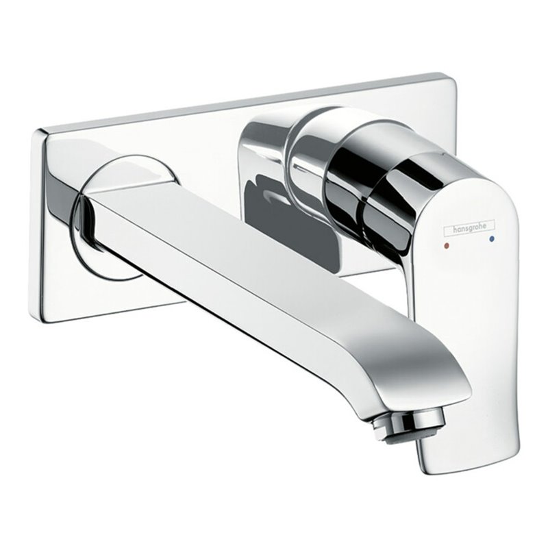 hansgrohe Fertigmontageset Metris Ausl. 225mm, UP-Waschtisch-Einhebelmischer, chrom