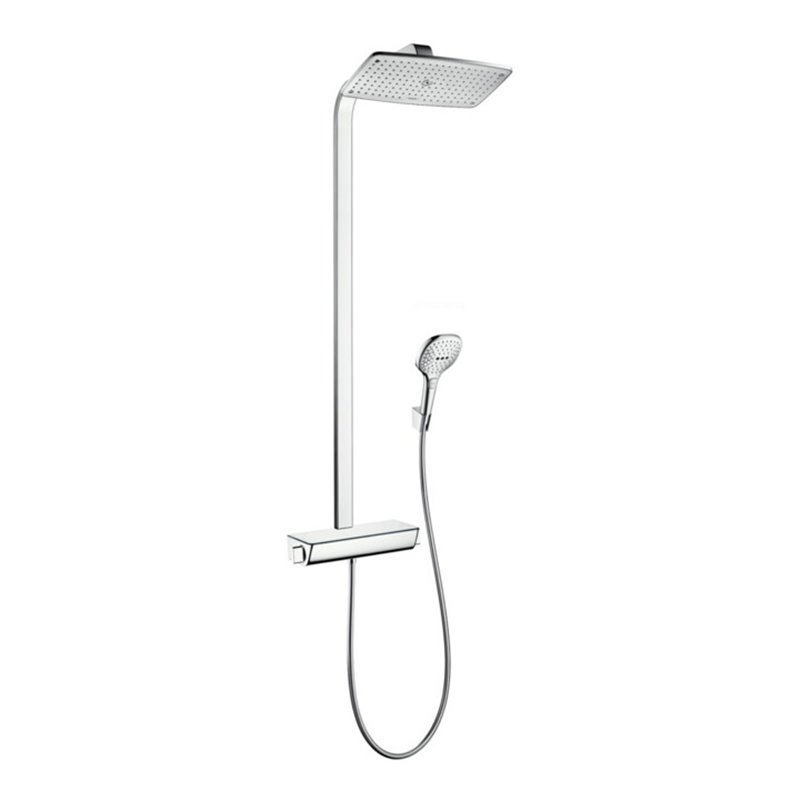 hansgrohe Showerpipe Raindance E mit Thermostat, 1jet, chrom