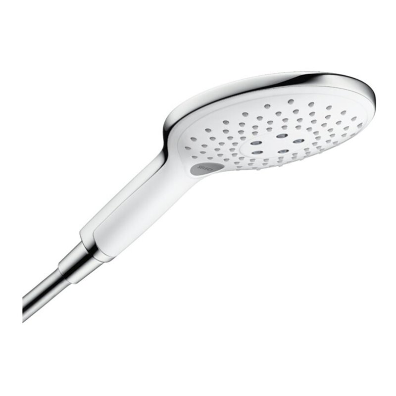 hansgrohe Handbrause Raindance Select S 150 Brausekopf d 150mm, 3jet, weiß/chrom