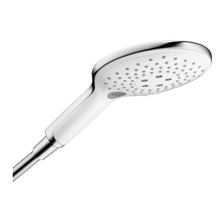 hansgrohe Handbrause Raindance Select S 150 Brausekopf d 150mm, 3jet, weiß/chrom