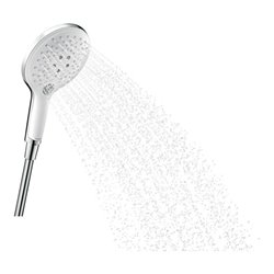 hansgrohe Handbrause Raindance Select S 150 Brausekopf d 150mm, 3jet, weiß/chrom