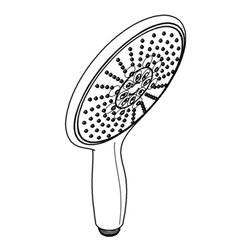 Grohe Handbrause 160 POWER&SOUL mit Durchflusskonstanthalter 9,5 l/min chrom