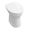 V&B Stand-WC O.NOVO tief, 355 x 465 mm Abgang waagerecht weiß