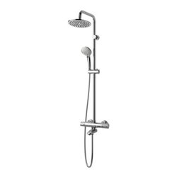Ideal Standard Duschsystem IDEALRAIN mit Badethermostat CeraTherm 100 chrom