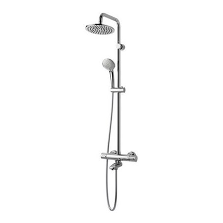 Ideal Standard Duschsystem IDEALRAIN mit Badethermostat CeraTherm 100 chrom