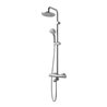 Ideal Standard Duschsystem IDEALRAIN mit Badethermostat CeraTherm 100 chrom