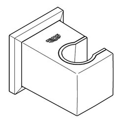 Grohe Handbrausehalter ALLURE BRILLIANT Metall chrom