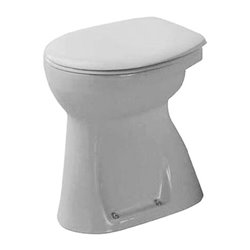 Duravit Stand-WC SUDAN DURAPLUS flach 360 x 465 mm, Abgang waagrecht bahamabeige