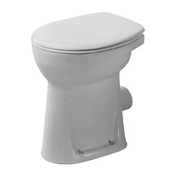 Duravit Stand-WC SUDAN DURAPLUS flach 360 x 465 mm, Abgang waagrecht bahamabeige