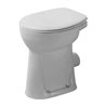 Duravit Stand-WC SUDAN DURAPLUS flach 360 x 465 mm, Abgang waagrecht bahamabeige