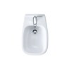 Duravit Wand-Bidet D-Code 35,5x54,5cm, m Hahnl., ÜL, Hahnloch, we.