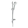 hansgrohe Brause-Set Raindance Select E 120 718mm Brausestange, weiß/chrom, 3jet