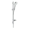 hansgrohe Brause-Set Raindance Select E 120 718mm Brausestange, weiß/chrom, 3jet
