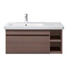 Duravit Möbelwaschtisch DuraStyle 80x48cm, asy, B re, we WG, m HL, ÜL, HLB