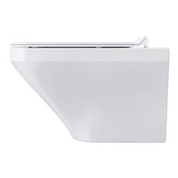 Duravit Wand-WC, Tiefspüler DuraStyle 37x62cm, 4,5 l, riml., weiß WonderGliss