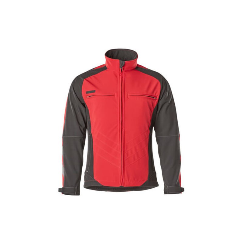 Mascot Softshelljacke Dresden Rot/Schwarz