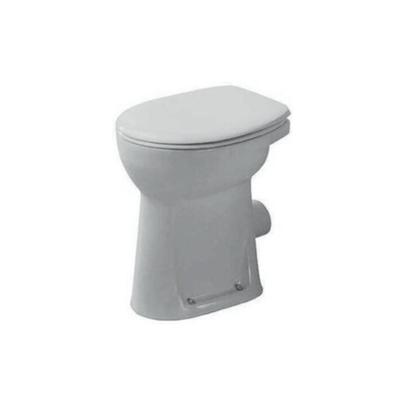 Duravit Stand-Flach-WC Duraplus Sudan 36x46,5cm, Abg wa., w, 6,0 l, barrieref.