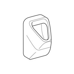 Geberit Urinal ALIVIO mit Kerze, Zulauf von hinten, Abgang nach hinten oder unten weiß