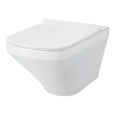 Duravit Wand-WC, Tiefspüler DuraStyle 37x54cm, 4,5 l, weiß WonderGliss
