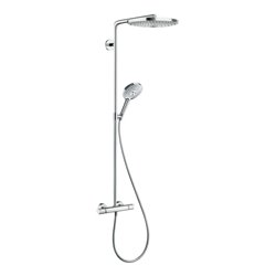 hansgrohe Showerpipe Raindance Select S Brausekopf 300mm, chr, m Thermostat, 2jet
