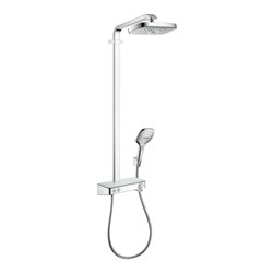hansgrohe Showerpipe Raindance Select E mit Thermostat, 2jet, chrom