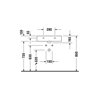 Duravit Möbelwaschtisch Vero 60x47cm, we, m HL, m ÜL, m Hahnlochbank