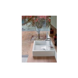 Duravit Möbelwaschtisch Vero 60x47cm, we, m HL, m ÜL, m Hahnlochbank