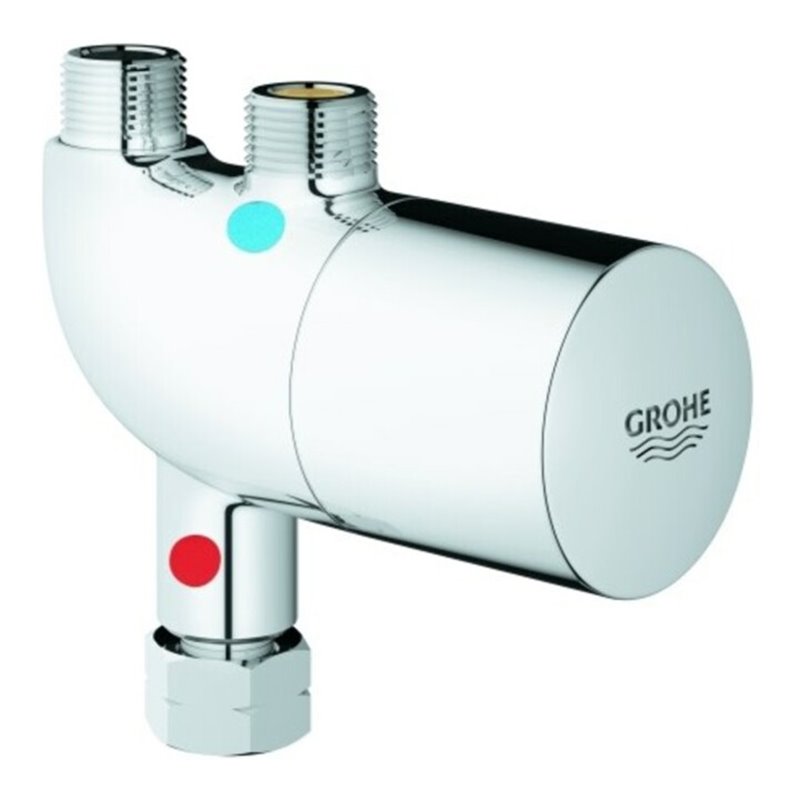 Grohe Untertisch-THM Grohtherm Micro chrom, mit thermischer Verbrühschutz