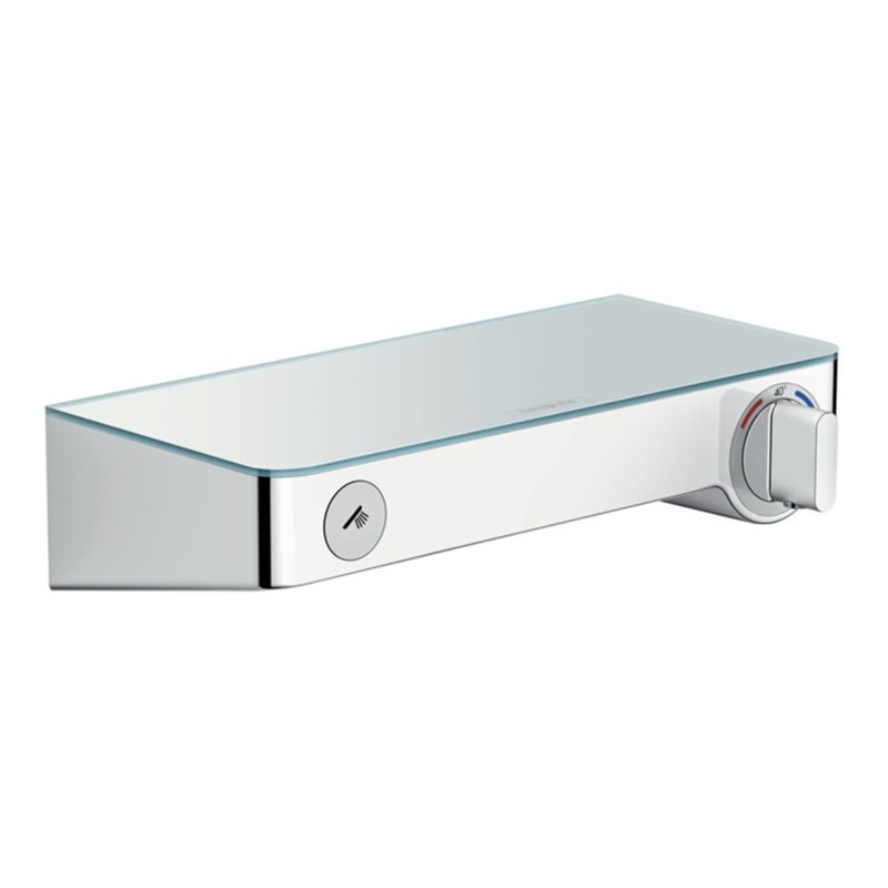 hansgrohe THM ShowerTablet Sel. 300 300x160mm, AP, 1 Verbraucher, weiß/chrom