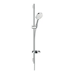 hansgrohe Brause-Set Raindance Select S 120 1008mm Brausestange, weiß/chrom, 3jet