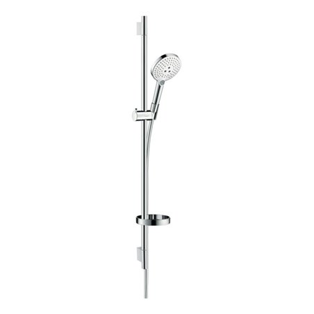 hansgrohe Brause-Set Raindance Select S 120 1008mm Brausestange, weiß/chrom, 3jet