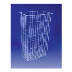 CWS Drahtgitterkorb weiß Typ G401, 645 x 390 x 240 mm