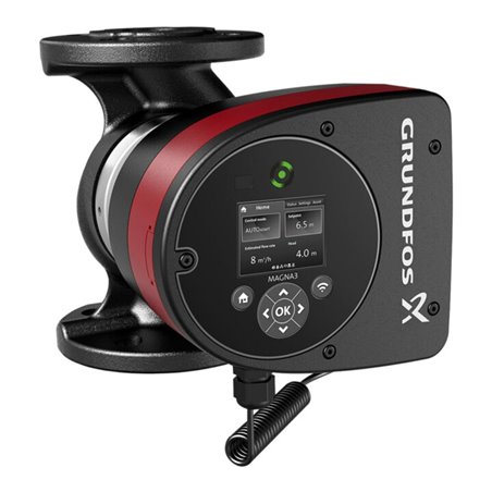 Grundfos Heizungsumwälzpumpe MAGNA3 40-60F, 220mm, DN 40, PN 6/10, 230 V