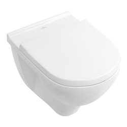 V&B Wand-WC-Combi-Pack O.NOVO weiß, DirectFlush, mit WC-Sitz 36x56cm