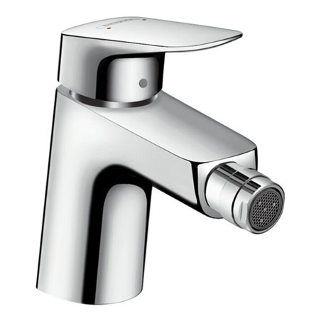 hansgrohe Bidet-Einhebelmischer 70 Logis mit Zugstangen-Ablaufgarnitur, chrom