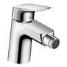 hansgrohe Bidet-Einhebelmischer 70 Logis mit Zugstangen-Ablaufgarnitur, chrom
