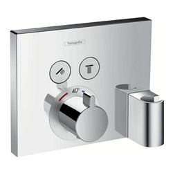 hansgrohe Fertigmontageset ShowerSelect UP-THM, 2 Verb, m SA u. Brauseha., chr