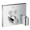 hansgrohe Fertigmontageset ShowerSelect UP-THM, 2 Verb, m SA u. Brauseha., chr