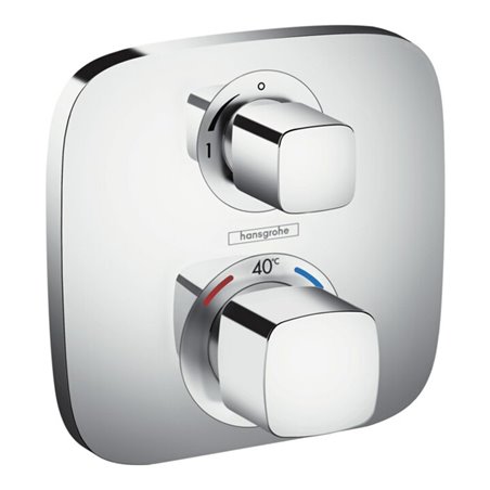 hansgrohe Fertigmontageset Ecostat E 1 Verbraucher, UP-Thermostat, chrom
