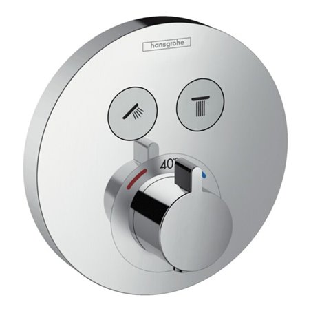 hansgrohe Fertigset ShowerSelect S UP-Thermostat, 2 Verbraucher, chrom