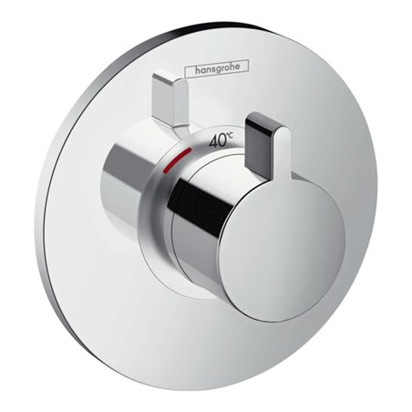 hansgrohe Fertigset Ecostat S Highflow UP-Thermostat, chrom