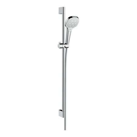 hansgrohe Brause-Set Croma Select E Multi 959mm Brausestange, weiß/chrom