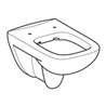 Geberit Wand-WC, Tiefspüler Renova Plan 6/5 l, rimfree, weiß