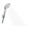 hansgrohe Brausehalter-Set Croma Sel. S Vario 1250mm Brauseschlauch, weiß/chrom