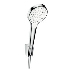 hansgrohe Brausehalterset Croma Select S 1250mm Brauseschlauch, 1jet, weiß/chrom